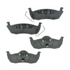 Front & Rear Brake Pads Ceramic Compatible with 2006-2010 Jeep