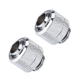 ASHATA Tube Fittings, Water Cooling Fittings, Brass Fittings, Water Cooling Fittings, Suitable for Thin Tubes with Inner Diameter of 9.5mm, Outer Diameter 12.7mm, Easy Installation, Durable and