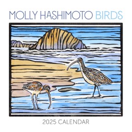 Molly Hashimoto: Birds 2025 Wall Calendar