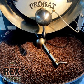Rex Coffee Guatemala Cubulco Medium Roast Whole Bean Coffee, Single Origin, 12 Ounce