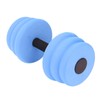 2pcs Floating Dumbbell EVA Thread Design Aquatic Exercise Dumbbell for