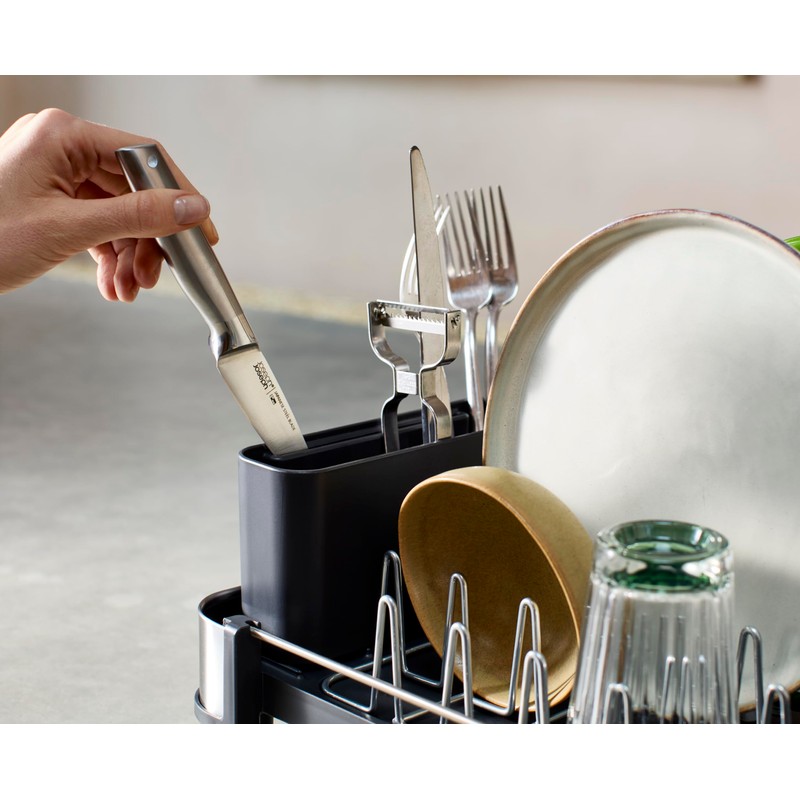 Joseph Joseph Extend Slim Steel Expandable Dish Drying Rack with