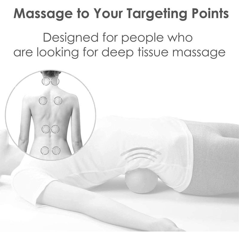 Peanut Massage Ball Roller, Double Lacrosse Ball, Acupoint Myofascial Release
