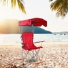 Edge by Body Code Foldable Beach Canopy Chair with Sun
