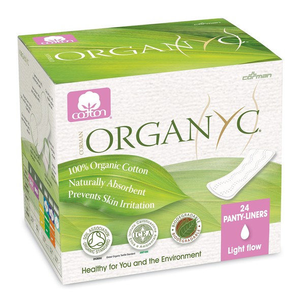 Organyc Panty Liners 24 Pieces