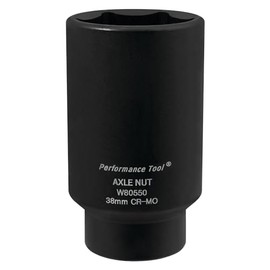 Performance Tool W80550 38mm Front Wheel Drive Axle Nut Socket