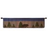 Carstens, Inc Bear & Basket Patchwork Valance