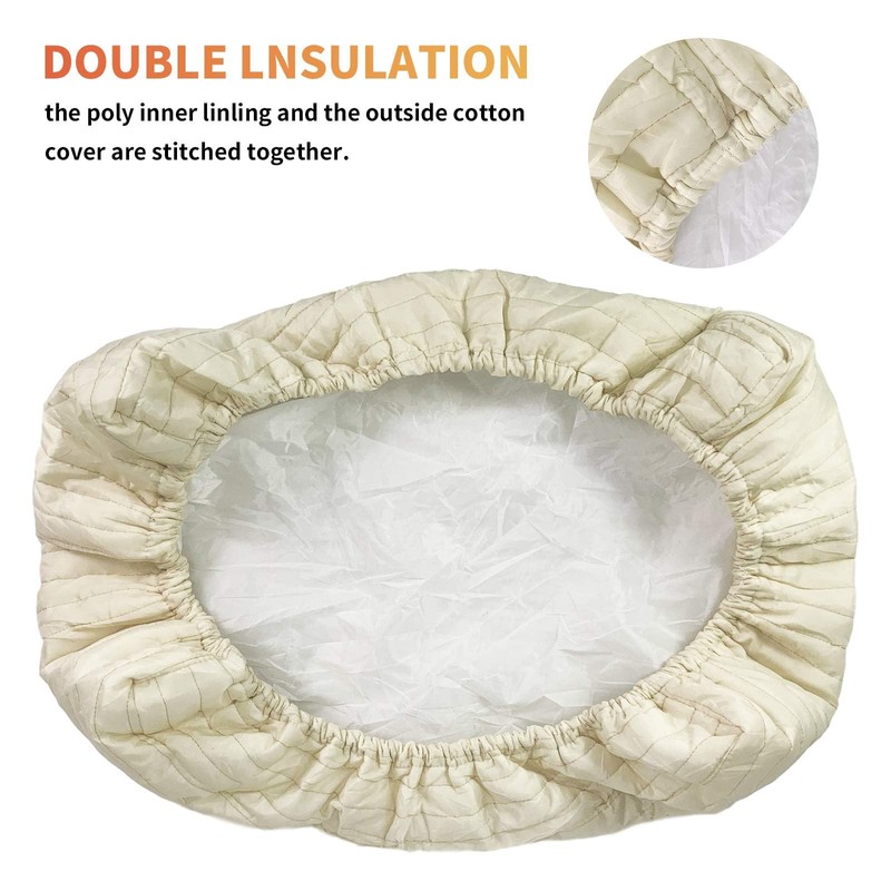 Indoor Air Conditioner Cover AC Unit Covers (Beige, 28"x20"x3.5")