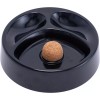 Lucienne 6.75 Lucienne Black Metal Round 2 Pipe Hold Ashtray