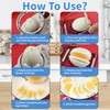 Boiled Egg Peeler and Slicer Set, 2-in-1 Egg Shell Remover