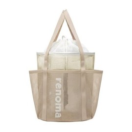 Shower Mesh Swim Bag Beige RO-RB2D003-BG / 샤워매쉬 수영가방 베이지 RO-RB2D003-BG