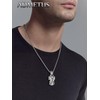 ADMETUS St Michael Keepsake Necklace for Ashes Sterling Silver Saint