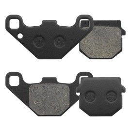 The Lord of the Tools 2 Pairs of Front Brake Pads Compatible with Kisbee 50 (2T/4T)/RS 50 (2T/4T)/100 (4T) Looxo 50 Trekker 50 (2HT) Speedfight 50 1/2 Vivacity 50/2 (50cc)