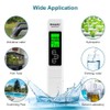 Flintronic TDS/EC Water Quality Test Meter, Temperature Tester with Backlight,