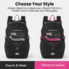 Waterproof Motorcycle Backpack, 30L Helmet Bag with Laptop Pocket, Gray