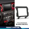 PIT66 8.4" Uconnect Touchscreen Radio Bezel Surround Compatible with Jeep