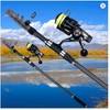 Toolzia Carbon Telescopic Surf Fishing Rod - Travel Spinning Rod