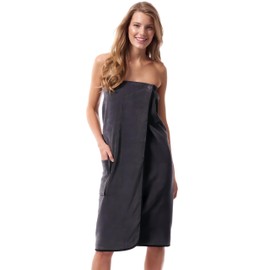 Morgenstern Women's Sauna Kilt with Pocket 90 cm Long Cotton -