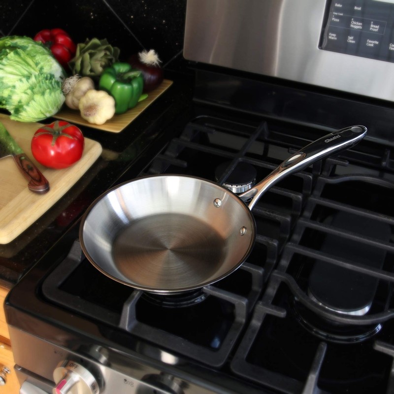 Chantal Induction 21 Steel Fry Pan, 8-Inch