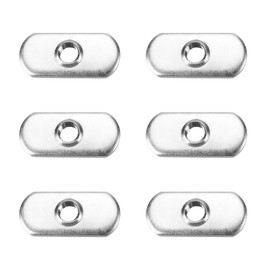 Kayak Track Nuts, T Nut for T Track/Rail, 1/2" Wide, 1/4-20 Threads, Kayak Fishing Accessories Hardware Screws T-Slot Nut 6 Pack