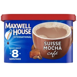 Maxwell House International Suisse Mocha Instant Coffee 72 Ounce Canister