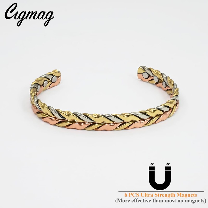 Cigmag Lymphatic Drainage Copper for Women 99% Solid Pure Copper