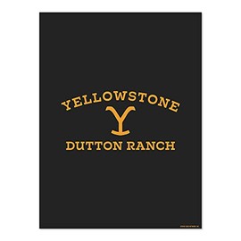 Yellowstone Dutton Ranch Logo Satin Poster