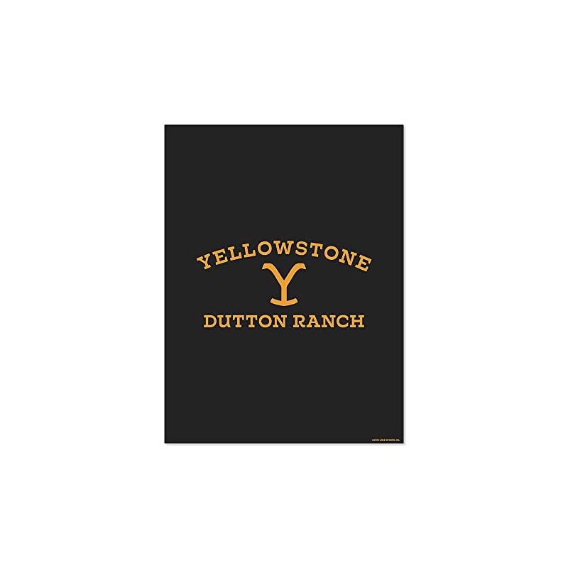 Yellowstone Dutton Ranch Logo Satin Poster