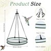 FoldTier 1 Pieces Universal Wild Bird Seed Catcher Hanging Hoop