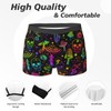 Yomko Rainbow Mushroom Skull Men'S Boxer Briefs Underwear For Men