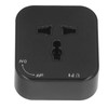 Square Track Adapter Surface Mounted Power Outlet Socket with Indicator