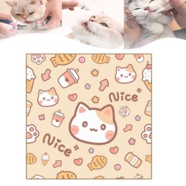 PRVCFZ Cat Grooming Bag, Cat Wrap for Cutting Claws, Cat Calming Products, Adjustable Blanket Fabric To Wrap Cat,Cat Grooming Bag, Anti-Scratch Anti-Escape Bag, Cat Control Mat