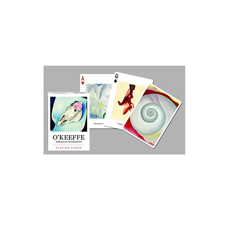 Piatnik Georgia O'Keeffe Deck of Playing Cards 1684 New