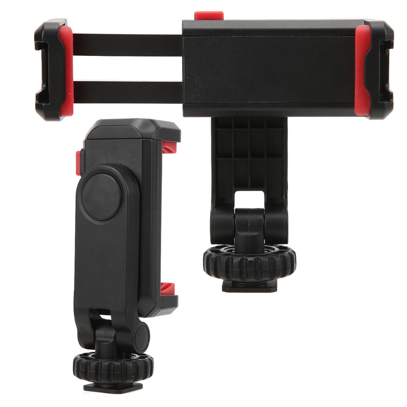 360 Degree Rotation Phone Clip Phone Bracket with Cold Shoe