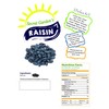 California Black Dried Fresh Raisins Seedless, ready to eat resealable