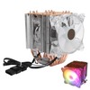 LANSHUO CPU Cooler Computer Supplies 4Pin for Intel LGA/775/1155/1156/1366 AMD/AM2/AM2+/AM3