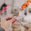 2 Pack Red Manual Vegetable Spiral Knife Kitchen Tool -