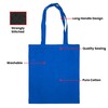 IMFAA Plain Tote Medium(40x36+60) Cm 100% Cotton Canvas Reusable Shoulder/Hand