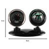 VOANZO 2 in 1 Car Thermometer Compass Outdoor Vehicle Mounted