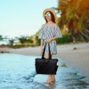 KUKUPACK Large Beach Bags for Women, Beach Tote Bag With