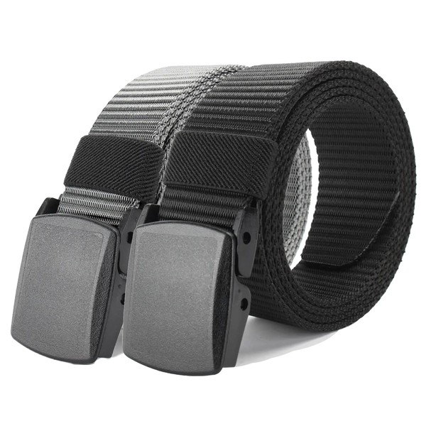 Mens and womens Nylon Canvas Belt, Adjustable Webbing belt, Length