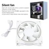80mm Case Fan, 4Pin PWM Silent PC Fans, MFDB Dynamic