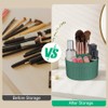 LOPHE 360°Rotating Makeup Brush Holder, Make Up Brush Organiser with