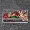 25pcs/box 5 Colors Music Notes Shaped Paper Clip Memo Clips