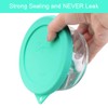 Sophico 2 Cup Round Silicone Storage Cover Lids Replacement for