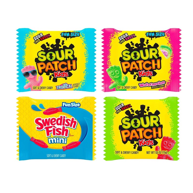 Sour Patch Kids and Swedish Fish Mini Soft and Chewy