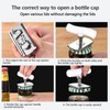 2 Pieces of Labor-Saving Cap Screwing Device, Creative Cap Opener,