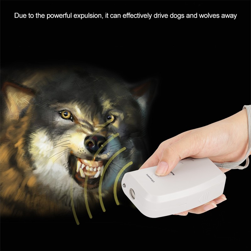 Portable Ultrasonic Repelling Dogs Electronic Chaser Alarm Tools Stopper Stop