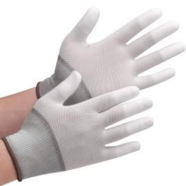 Midori Anzen SPU131N SS Low-Dust Gloves Fingertip Coating 10 Pairs