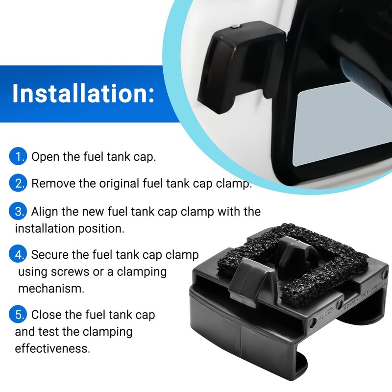 Fuel Tank Cap Clamp Fits for 2018-2022 Honda Accord 74481TVAA01